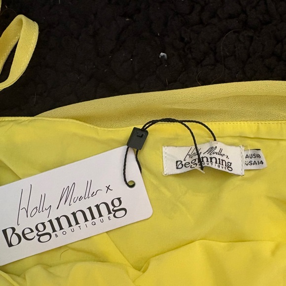 Beginning Boutique Sunny Yellow Maxi Dress - Picture 5 of 6